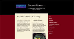 Desktop Screenshot of diagnosticbiosensors.com